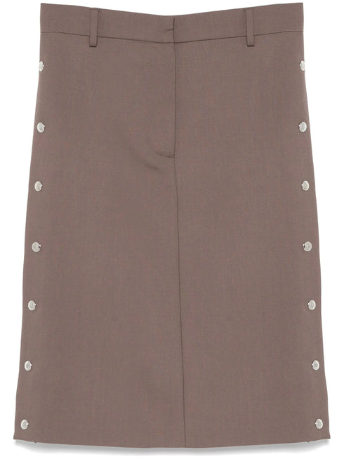 STELLA MC CARTNEY STUDDED SKIRT